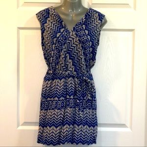 Blue and Gray Summer Dress Forever 21 size medium.